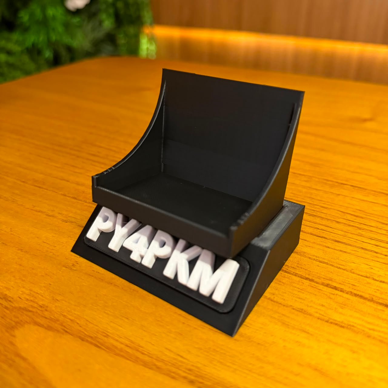 Suporte de mesa personalizado para Rádio HT com indicativo